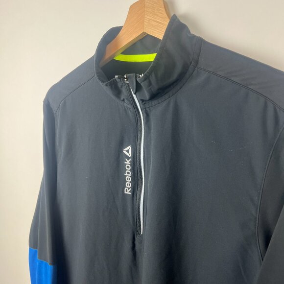 Reebok Play Ice Workout Quarter Zip Sweatshirt - Picture 2 of 5